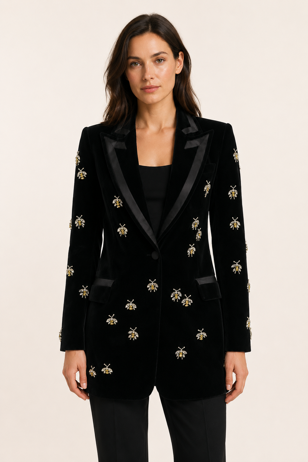 Velvet blazer
